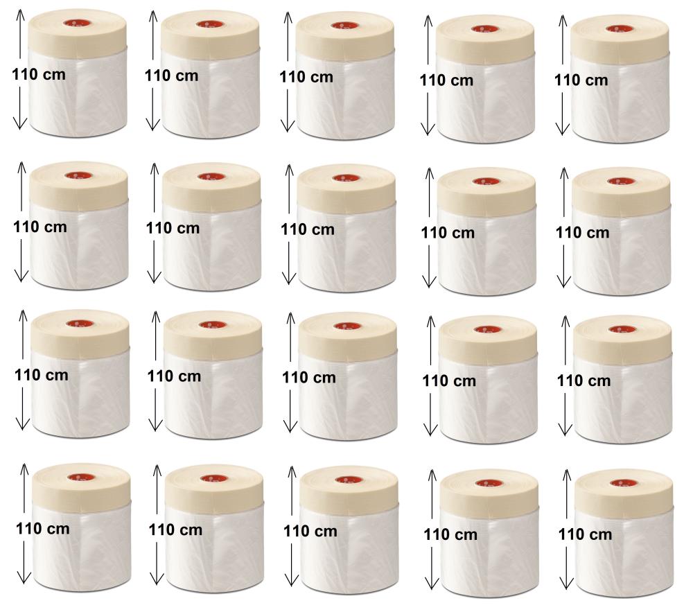 KIP Masker 3832 mit Feinkrepp 1,10 m x 33 m - 20 Rollen